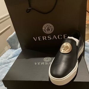 Authentic (NEW) Black Versace shoes